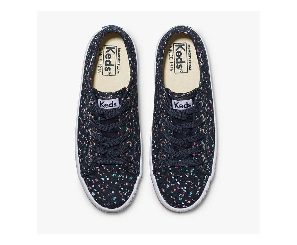 Zapatillas Keds Niños Azul Marino - Kickstart - 271-IRFSXU